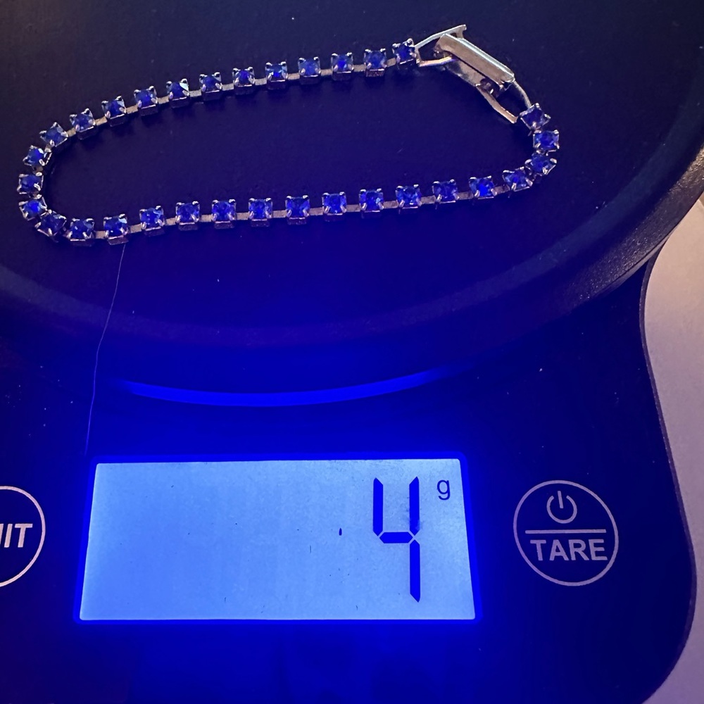 Dark Blue Rhinestone bracelet